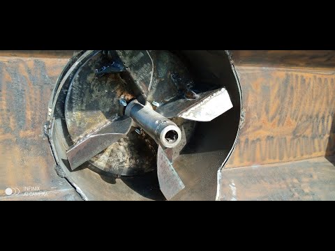 Видео: Турбина шнекоротора (снегоуборщика)