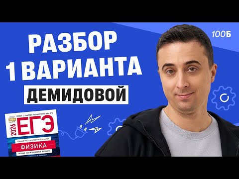 Видео: Разбор 1 варианта Демидовой | Саня Эбонит