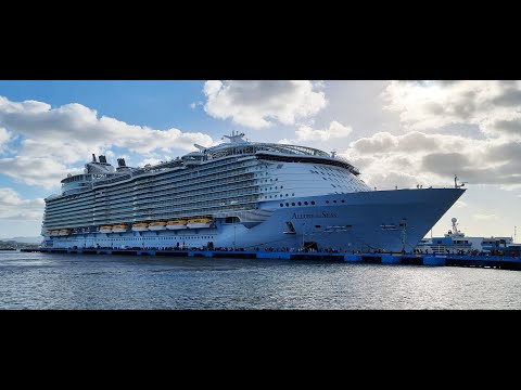 Видео: Корабль Allure of the seas