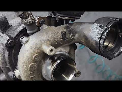 Видео: TOURAN 2.0  Пропадает тяга, ремонт турбины.