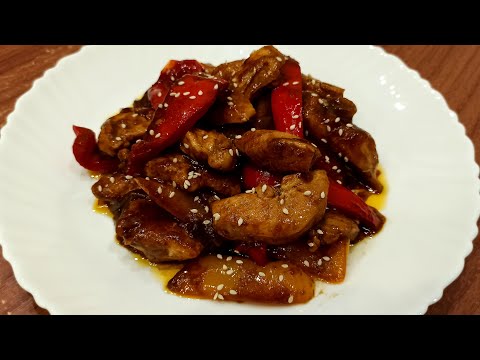 Видео: Вкусная курица по тайски под кисло-сладким соусом