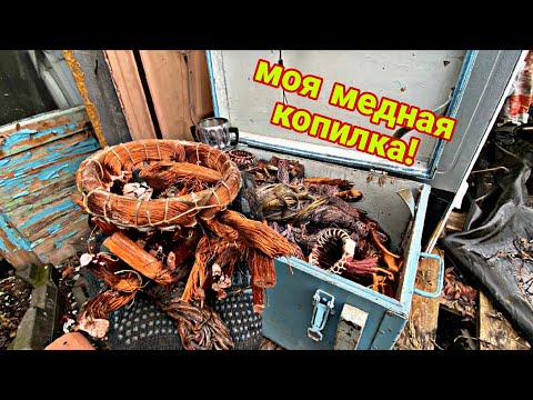 Видео: Что мне удалось привезти со свалки? Медная копилка снова пополнилась!