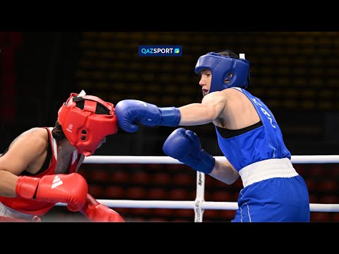 Видео: Бокс | Валентина Хальзова – Ширлейдис Орозко | Әйелдер | 75 келі |  Әлемдік лицензиялық турнир