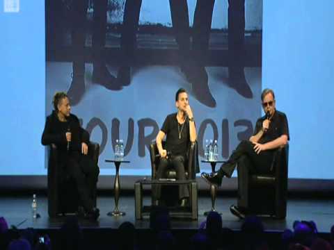 Видео: Пресс-конференция Depeche Mode 23.10.2012 (RUS)