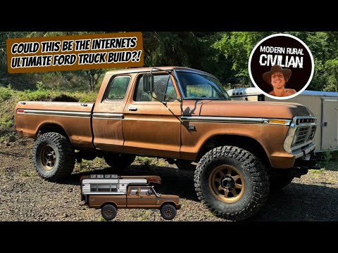 Видео: Замена кузова ~ Ford F250 SuperCab 1975 года выпуска, 6,7 л