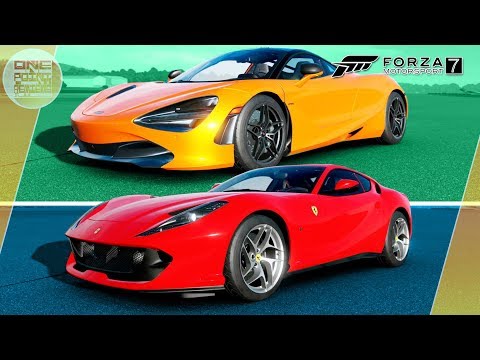 Видео: НОВЫЕ МАКЛАРЕН И ФЕРРАРИ УЖЕ ТУТ! / Новые авто в Forza Motorsport 7