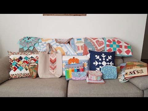 Видео: Пэчворк. Итоги 2023 года. Лоскутное шитьё.