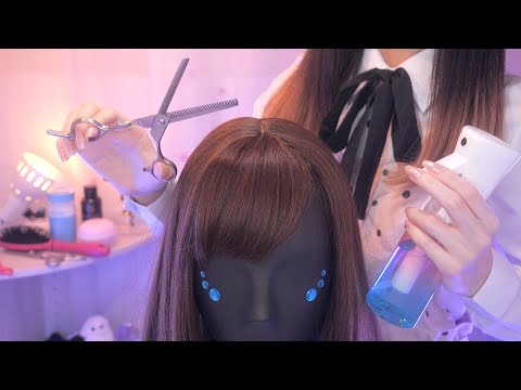 Видео: АСМР Реалистичная стрижка и массаж головы ✂︎✨(Спа для головы, массаж головы и приятный шепот🤤)