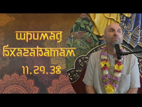 Видео: Сатья Дас. Шримад Бхагаватам 11. 29. 38