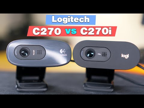 Видео: Сравнение веб камер Logitech c270 vs c270i (c505)