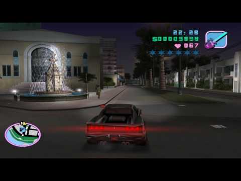 Видео: Прохождение GTA: Vice City - Перестрелка в молле /  Mall Shootout