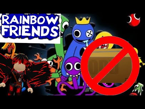Видео: ЧЕЛЛЕНДЖ БЕЗ КОРОБКИ В РОБЛОКСЕ В Rainbow friends🌈