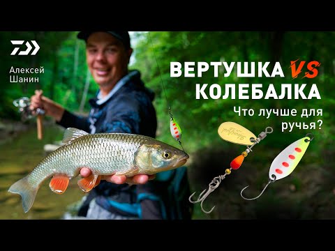 Видео: Вертушка VS Колебалка. Что лучше для ручья?  х Алексей Шанин