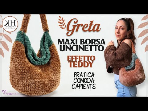 Видео: БОЛЬШАЯ ВЯЗАНАЯ СУМКА "Грета" - практичная, удобная и вместительная! 🍂 #вязаниекрючком
