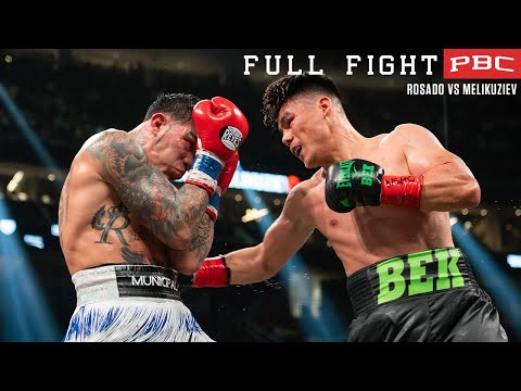 Видео: Росадо против Меликузиева. ПОЛНЫЙ БОЙ: 22 апреля 2023 г. | PBC на Showtime PPV