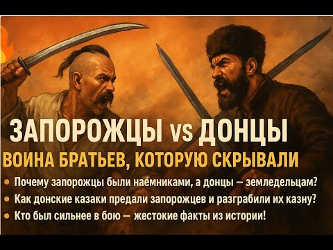 Видео: КАЗАКИ-РАЗБОЙНИКИ vs КАЗАКИ-ПАТРИОТЫ: Кто был прав в историческом конфликте?