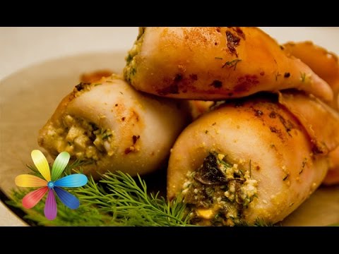 Видео: Фаршированные кальмары с орехово-сырной начинкой - Все буде добре - Выпуск 578 - 07.04.15