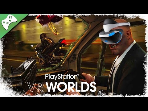 Видео: VR WOLDS - London Heist (Playstation VR) Первый взгляд
