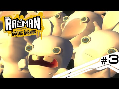 Видео: Rayman Raving Rabbids #3 "План побега"