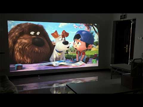 Видео: Лучший бюджетный проектор для игр и кино 2025? Everycom R16