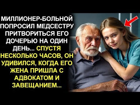 Видео: МИЛЛИОНЕР-БОЛЬНОЙ ПОПРОСИЛ МЕДСЕСТРУ ПРИТВОРИТЬСЯ ЕГО ДОЧЕРЬЮ НА ОДИН ДЕНЬ...