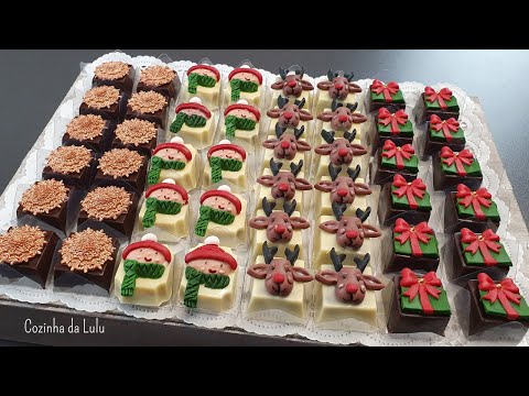 Видео: 4 вида вкусных шоколадных конфет, которые очень легко приготовить к Рождеству!