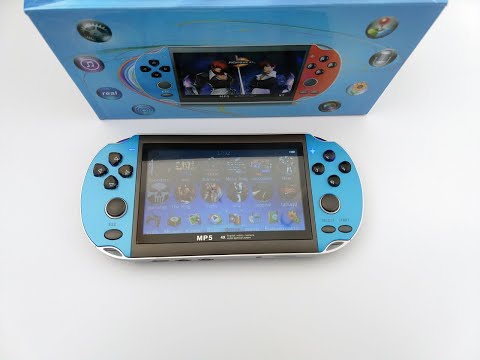 Видео: Игровая приставка X7 (Game Player Mp5) + 280 игр