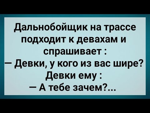 Видео: Как Девки На Трассе Дальнобойщика Наказали! Сборник Свежих Анекдотов! Юмор!