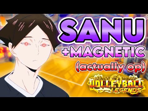 Видео: сану + магнитное притяжение — самая эффективная комбинация в легендах волейбола.