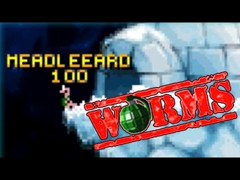 Видео: Worms 1995 PC - Глупочервебитвы №1 - 6 соперников, 3 сражения, 1 Fasading где-то