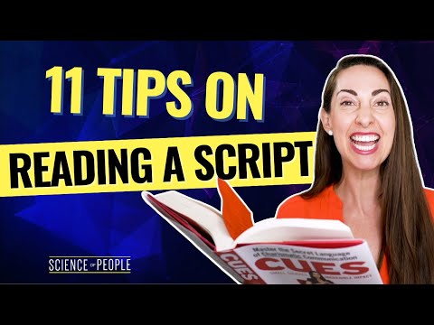 Видео: Прочитайте сценарий, не говоря как робот