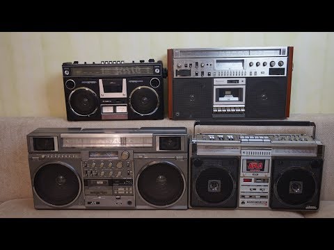 Видео: Всякая всячина. Sanyo M4500KE, Sharp GF-9696Z, JVC RC-M90LB, National RX-5700