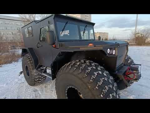 Видео: Вездеход Тундра Восток PRO в нестандартном исполнении !!!