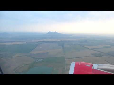 Видео: Ставропольский край, посадка рейса SU6243 в аэропорту "Минеральные воды" 28 июля 2018 года.