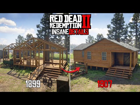 Видео: 15 Безумных Деталей в Red Dead Redemption 2 (Часть 8)