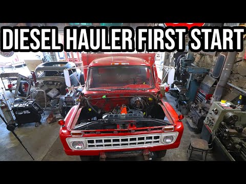 Видео: Будет ли работать наш 12-клапанный двигатель Cummins F600?