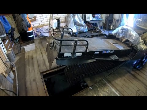 Видео: Покраска снегохода