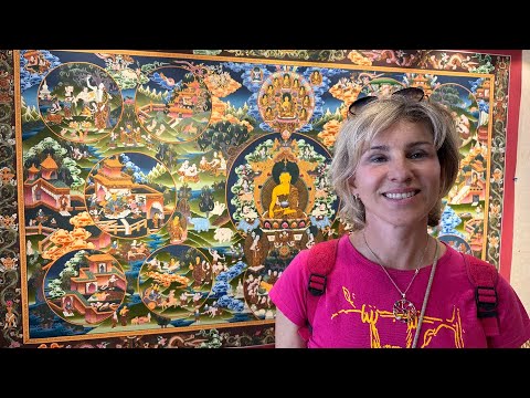 Видео: Живопись, что дышит мантрой: тайны танка у сердца Катманду