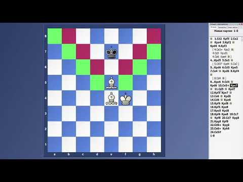 Видео: Уроки шахмат. Мат двумя слонами и мат конем и слоном.