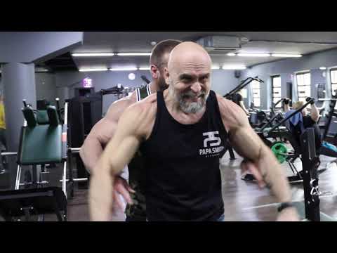 Видео: Ударная тренировка на дельты для Папы Смита.