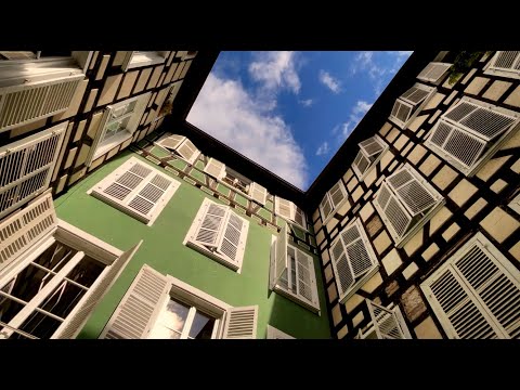 Видео: Страсбург Часть 4 - Жизнь Люди Дворы Цветы - Гулять И Смотреть  #strasbourg #страсбург