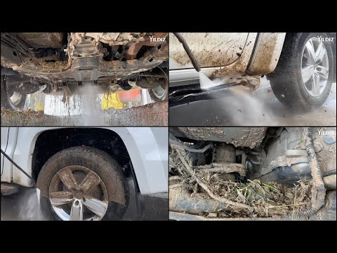 Видео: MUDDY Off Road JEEP Удовлетворительная чистота! Как мыть? #детализация #asmr
