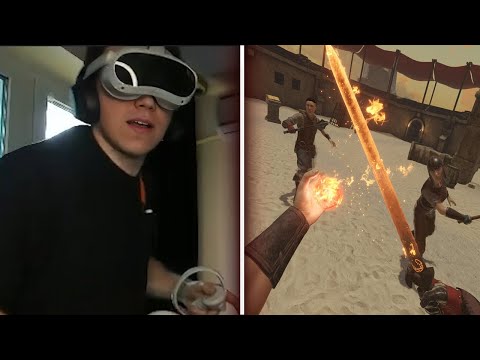 Видео: КУРСКАЯ РЕЗНЯ: ГЛЕБ ИГРАЕТ В BLADE & SORCERY