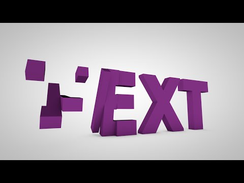Видео: Анимация текста в Cinema 4D (No plugins)