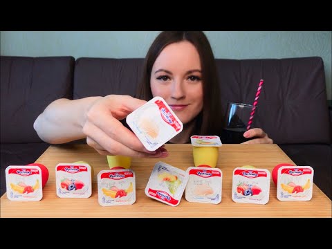 Видео: МУКБАНГ 10 ЙОГУРТОВ / ТВОРОЖКОВ ЗА РАЗ? MUKBANG 10 YOGHURTS AT A TIME?