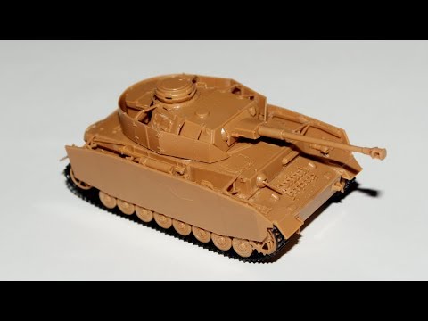 Видео: Обзор и сборка Pz IV H Звезда 1:72