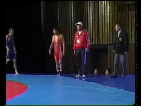 Видео: Спорт. Вольная борьба. Базар Базаргуруев-Одата Шиния (Япония). Чемпионат Азии-2007