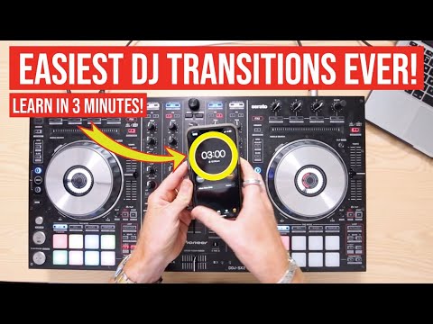 Видео: 2 самых простых перехода диджея КОГДА-ЛИБО | Изучите за 3 минуты!