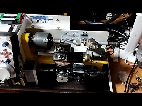 Видео: самодельная электронная гитара на мини токарный станок СТ95 2ч. переделка.