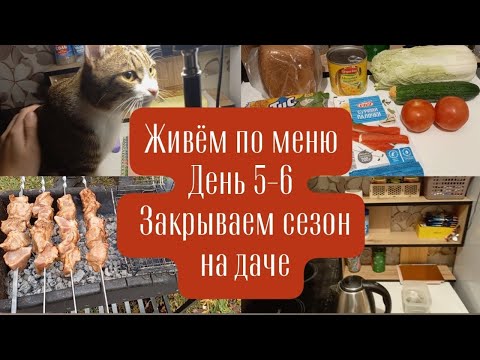 Видео: Живём по меню. День 5-6. Закрываем сезон на даче